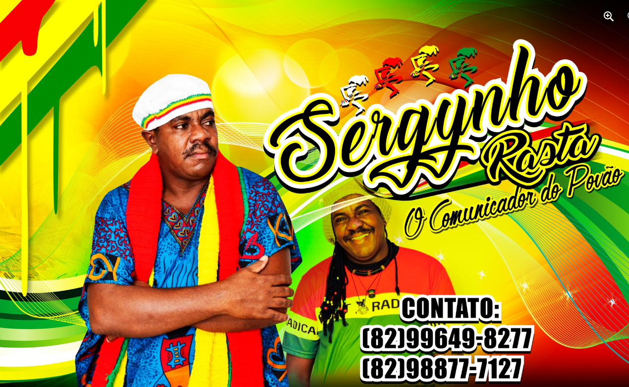 Pell Marques com Sergynho Rasta